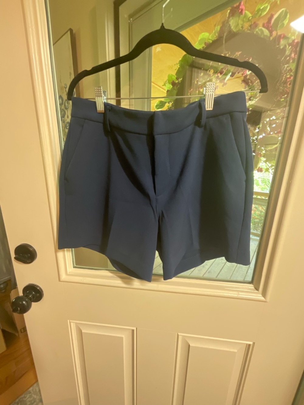 Liverpool Navy Tailored Women's Shorts